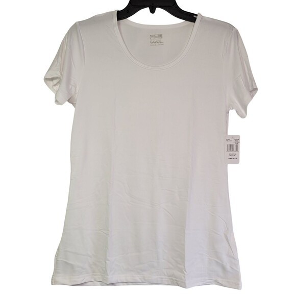 32 Degrees Cool Women Short Sleeve Scoop Neck Tee Multicolor Size Large 3-Pack - Picture 5 of 14